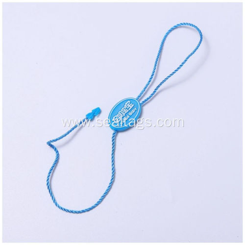 Blue Plastic tags with paper tag